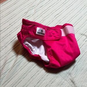 Hot Pink Diaper for dog large dog